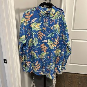 Polo Ralph Lauren Hawaiian style long sleeve shirt